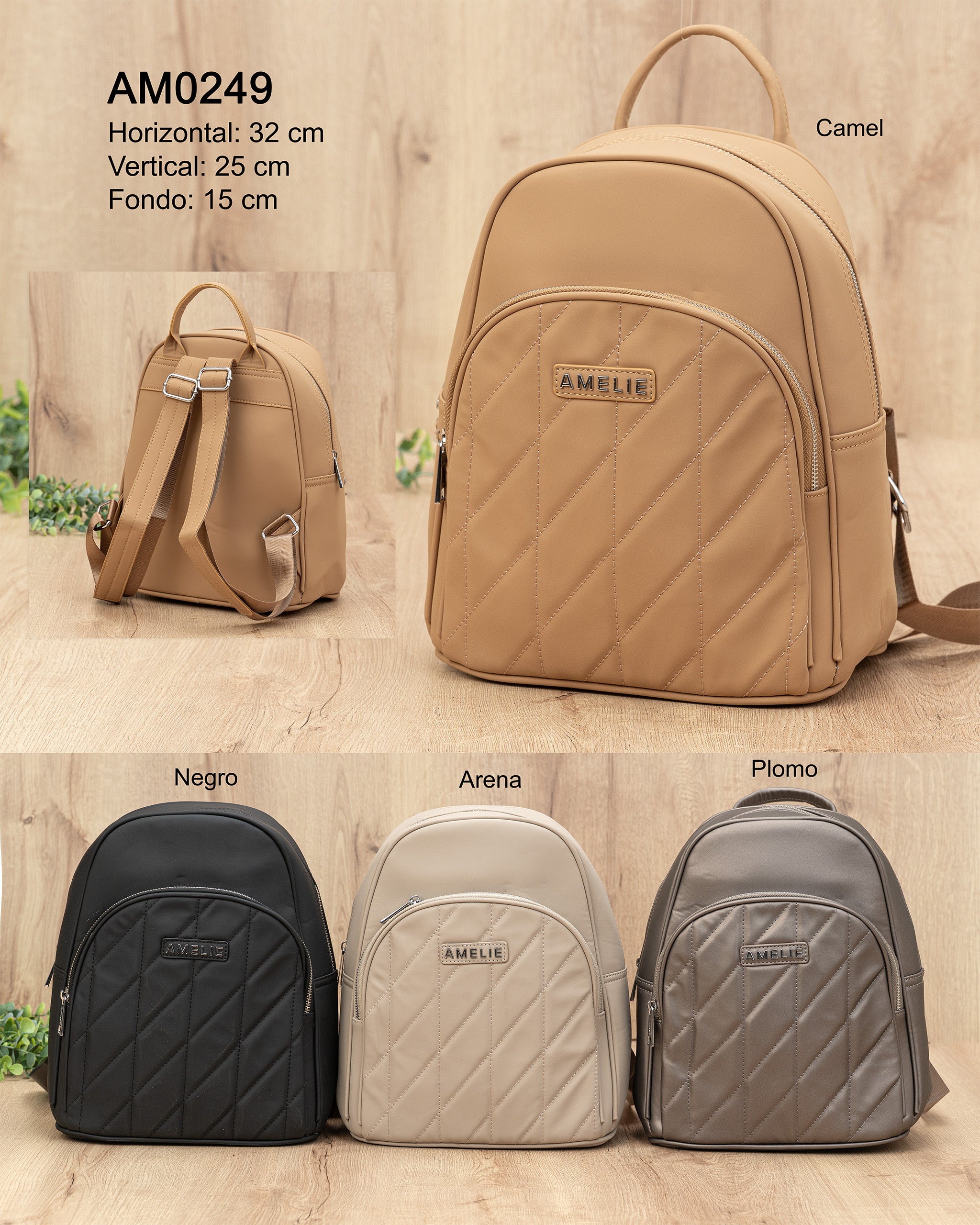 Morral practico 2 bolsillos