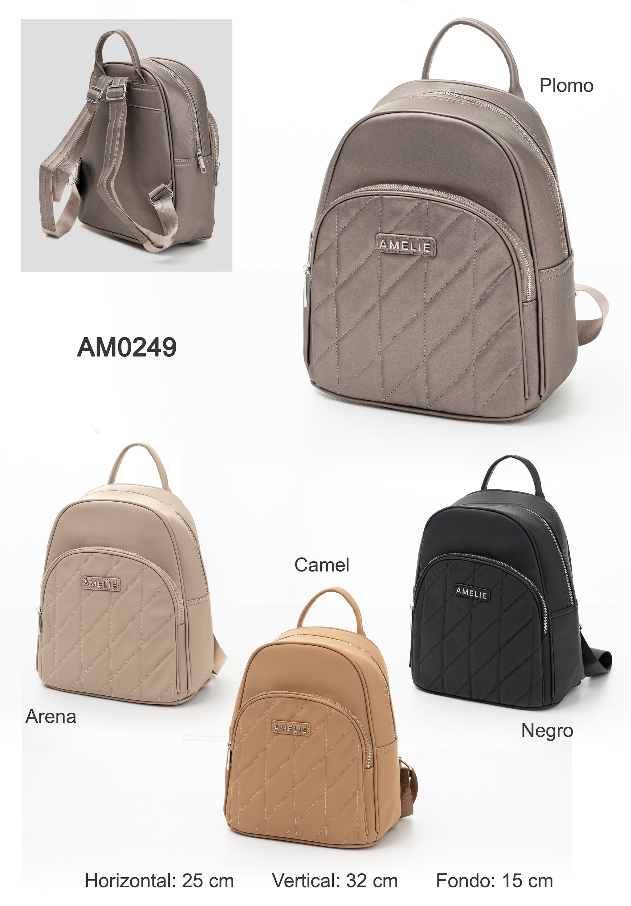 Morral practico 2 bolsillos